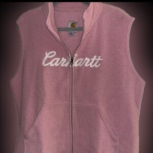 Carhartt XL Women’s Pink Fleece Vest